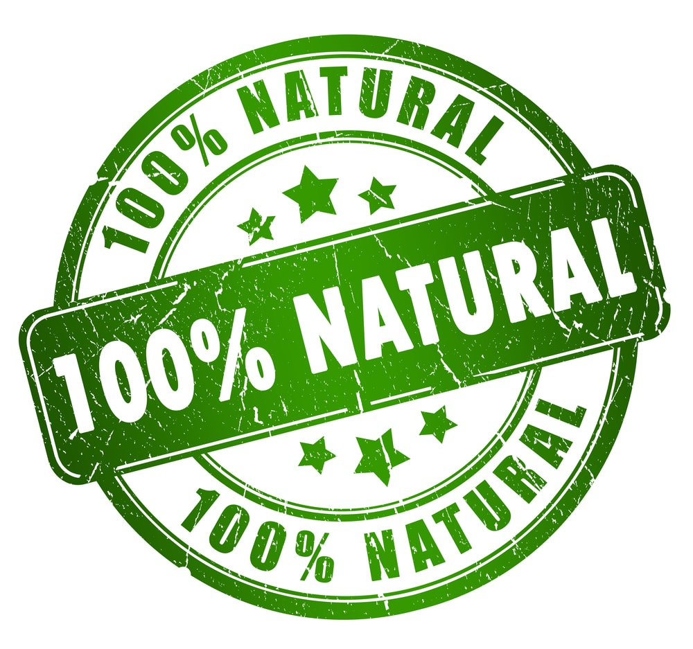 100 % natural.