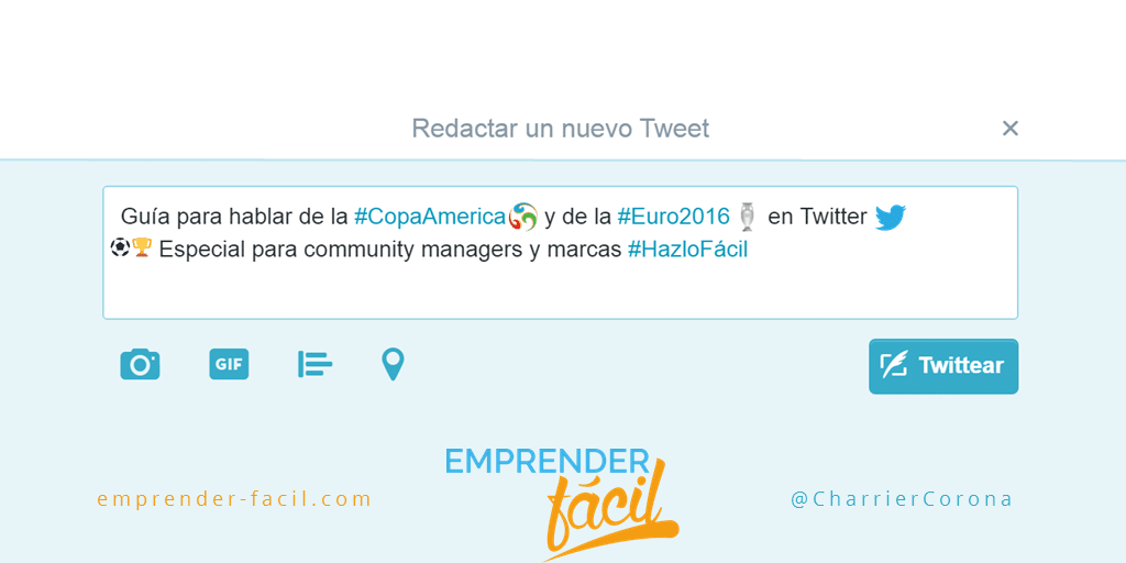 La Copa América Centenario y la Euro 2016 para las marcas en Twitter