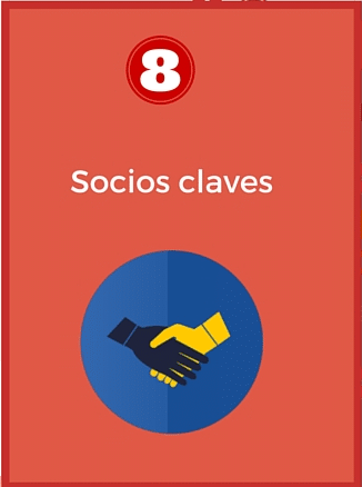 Socios clave: canvas para empresas de servicios.