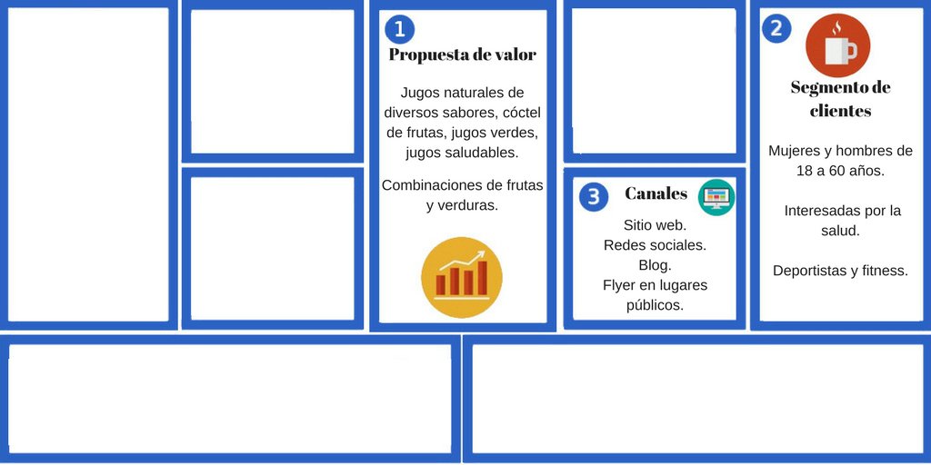 Canales de Distribución - Negocio de jugos naturales