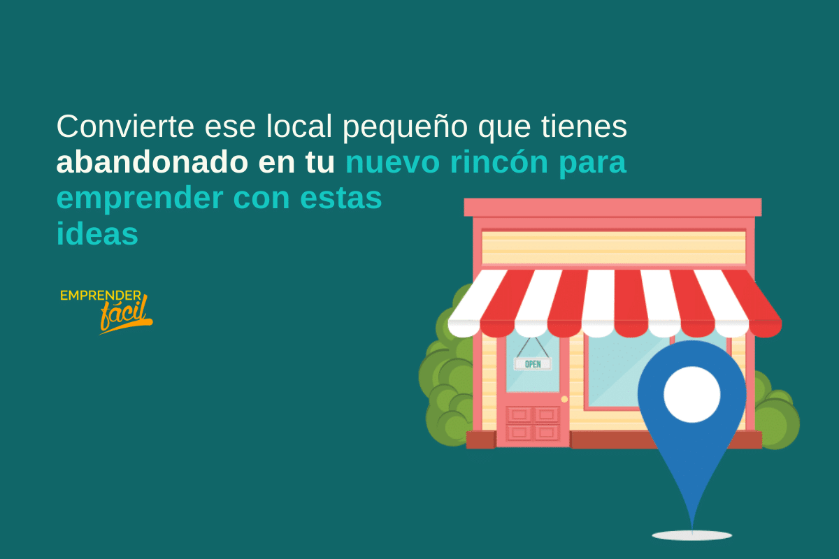 ¿Sabes qué negocio poner en un local pequeño?