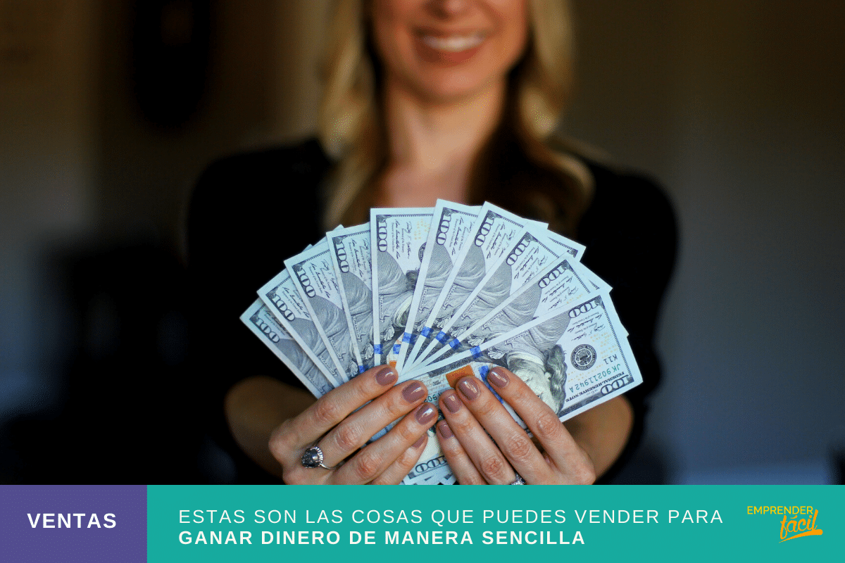 qué vender para ganar dinero sin invertir mucho