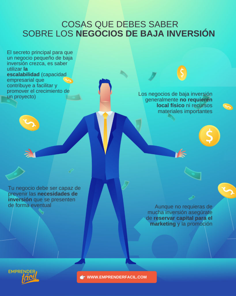 ▷ Negocios de poca inversión y mucha ganancia ¡Ideales! 0