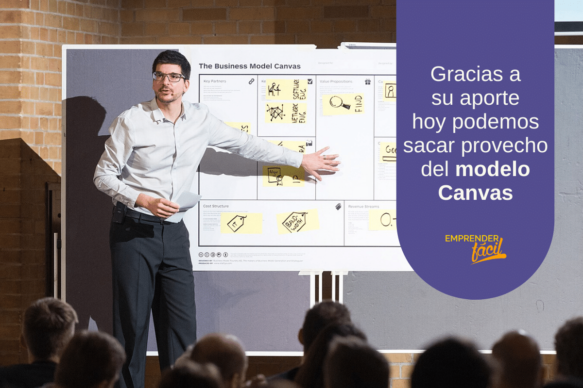 Alexander Osterwalder creador del Business Model Canvas.