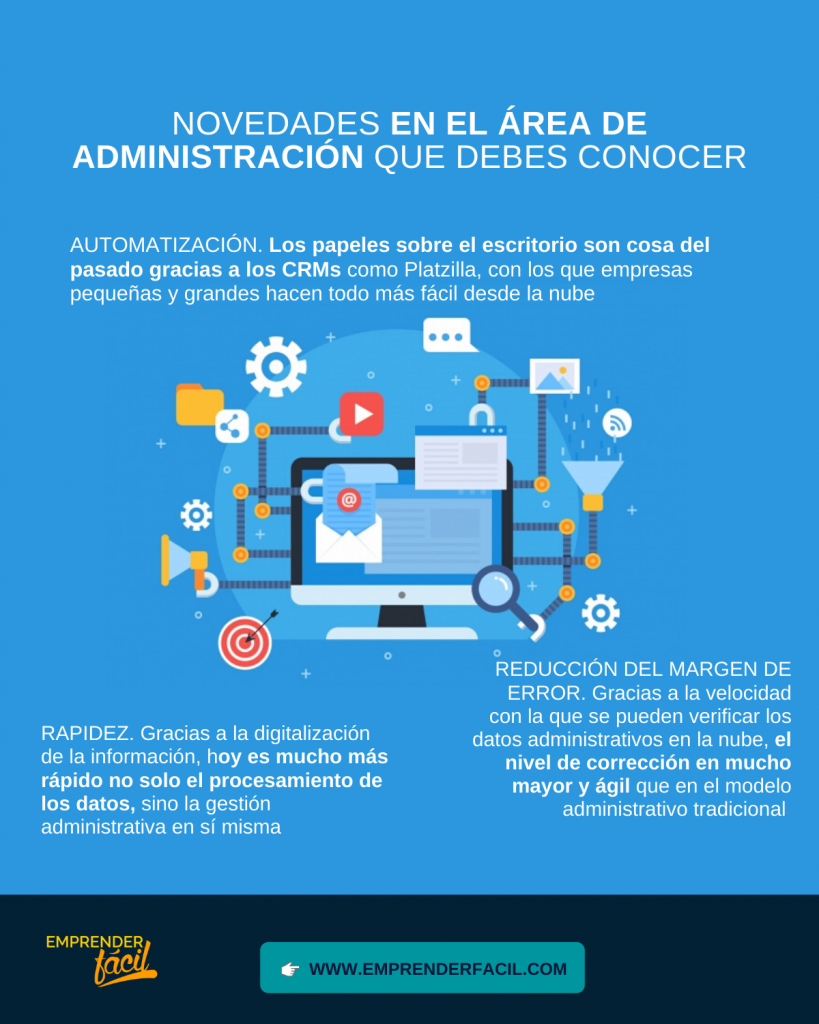 Novedades en el área de administración que debes conocer