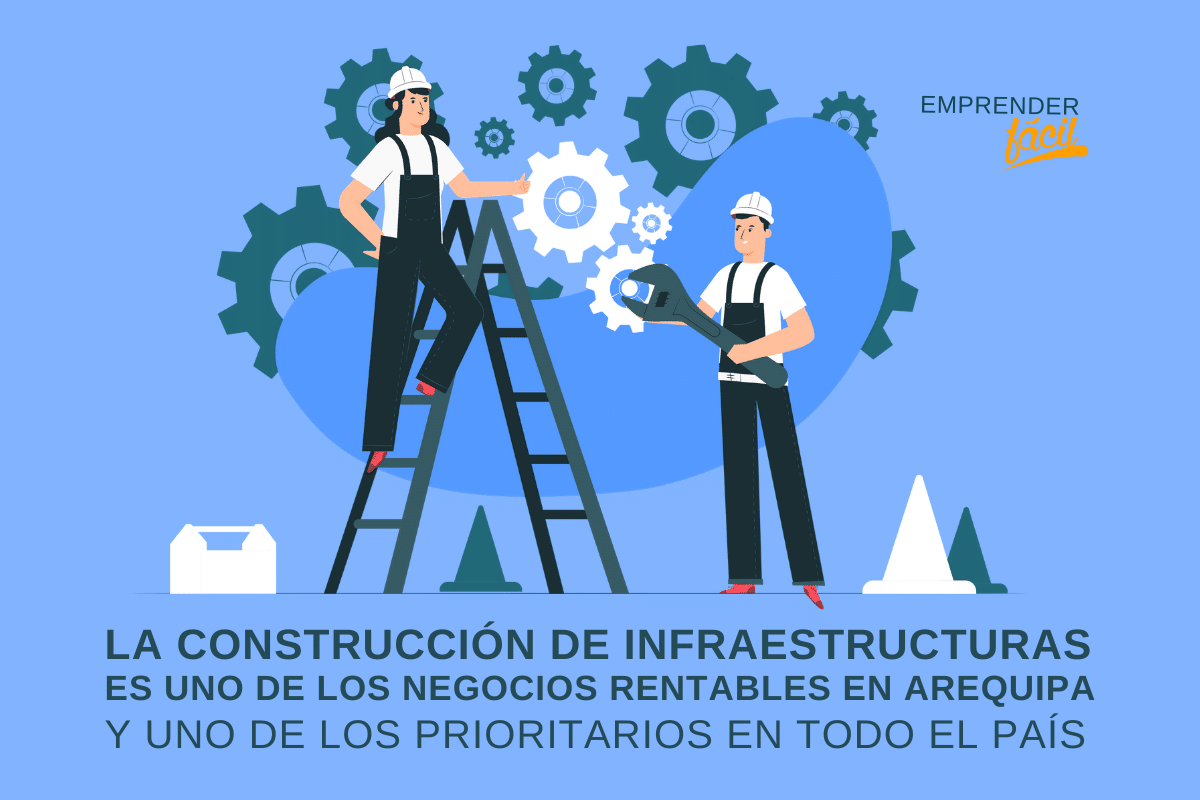 La construcción de infraestructuras es uno de los negocios rentables en Arequipa y uno de los prioritarios en todo el país.