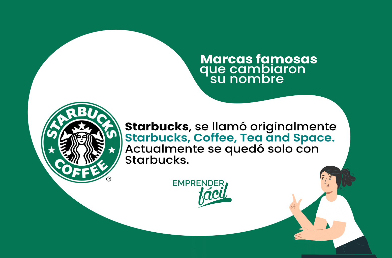 Antes de ser Starbucks, la empresa se llamó Starbucks, Coffee, Tea and Space