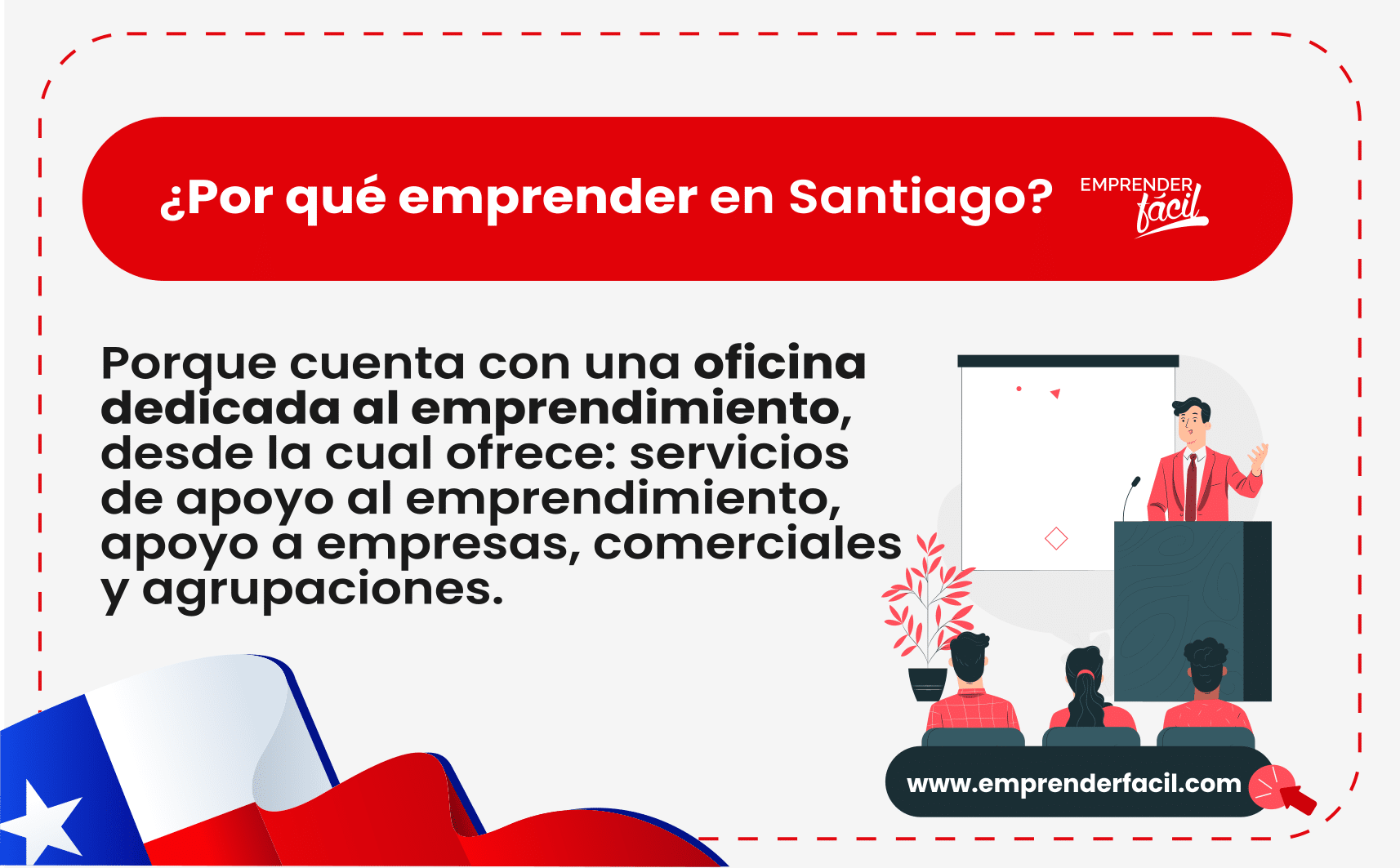 Es posible emprender en Santiago de Chile