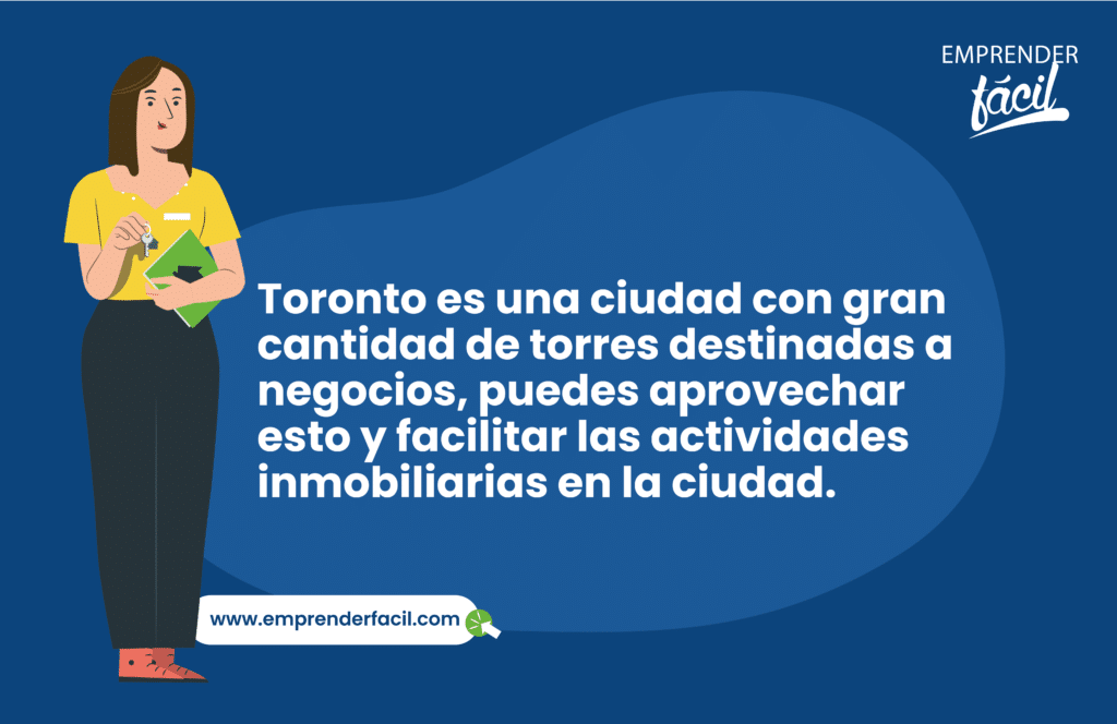 Ser agente inmobiliario es uno de los negocios rentables en Toronto.