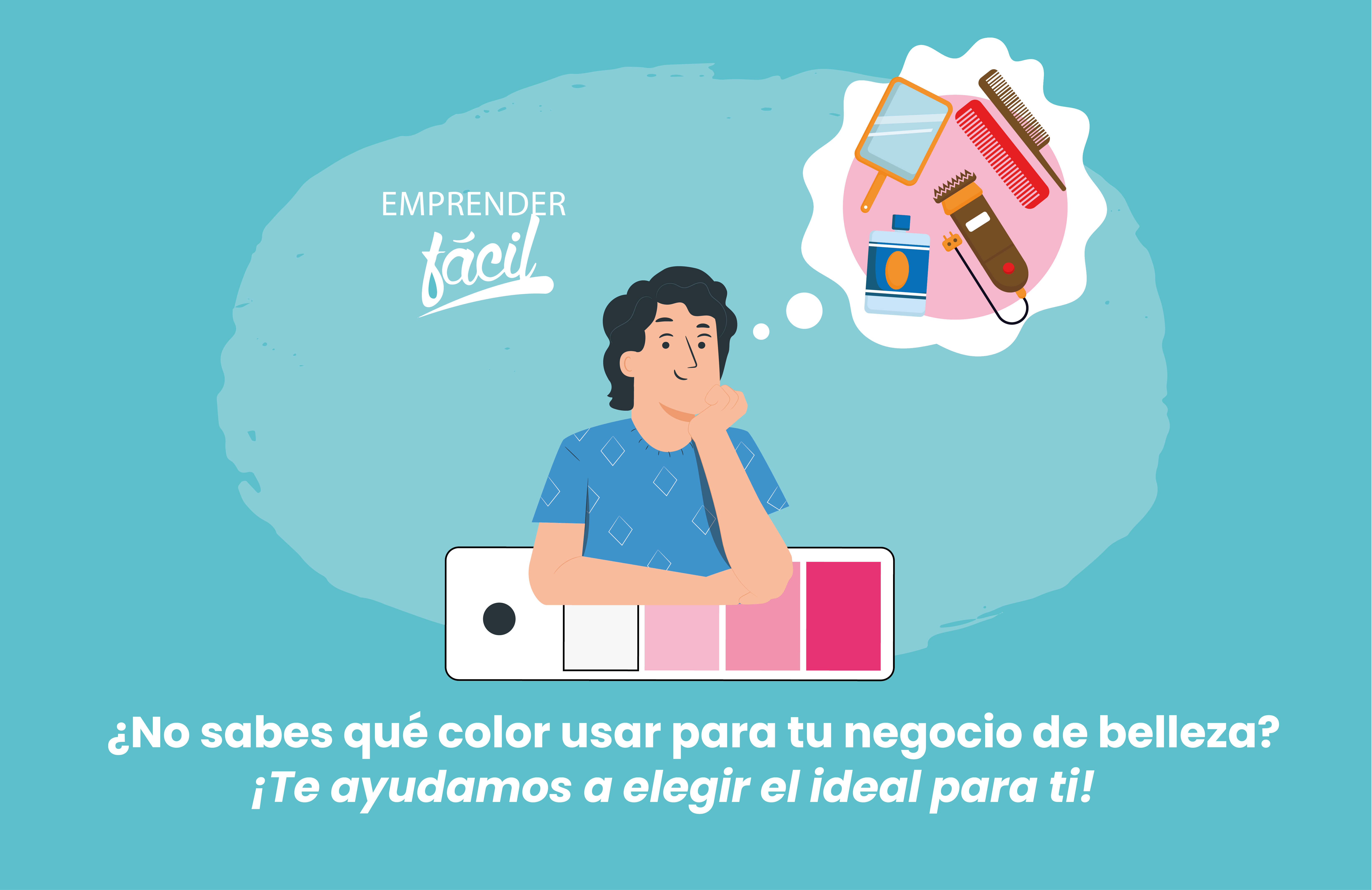 Colores para Negocios de Belleza. Relajantes y acogedores