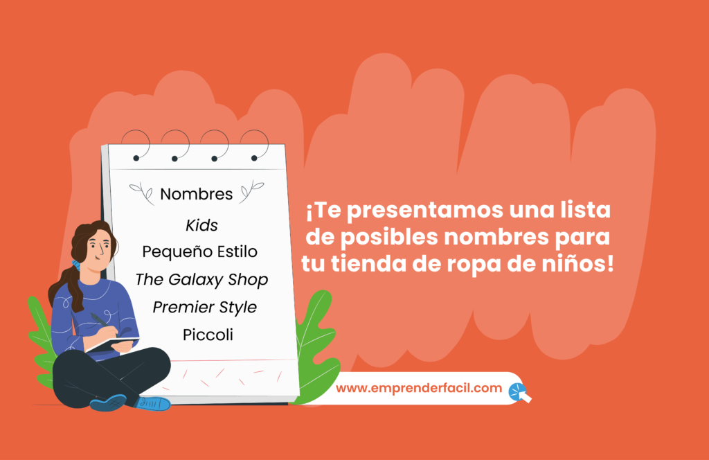 Ejemplos de nombres para tienda de ropa de niños.