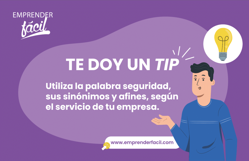 Tip clave para elegir el nombre de tu empresa de seguridad.