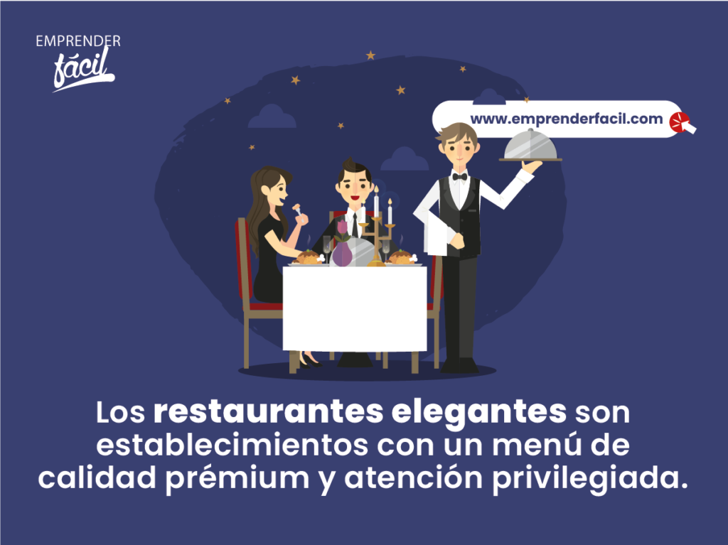 Establecimientos con un menú de calidad prémium y atención privilegiada.