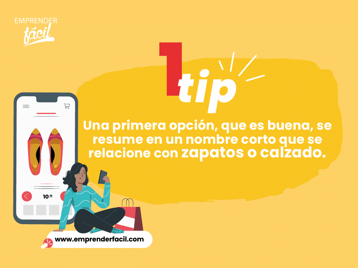 Tips para elegir el nombre para Tiendas de Zapatos.