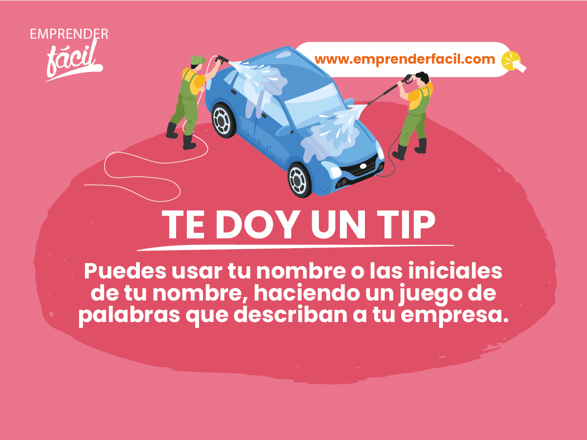Tips para elegir Nombres para Autolavados.