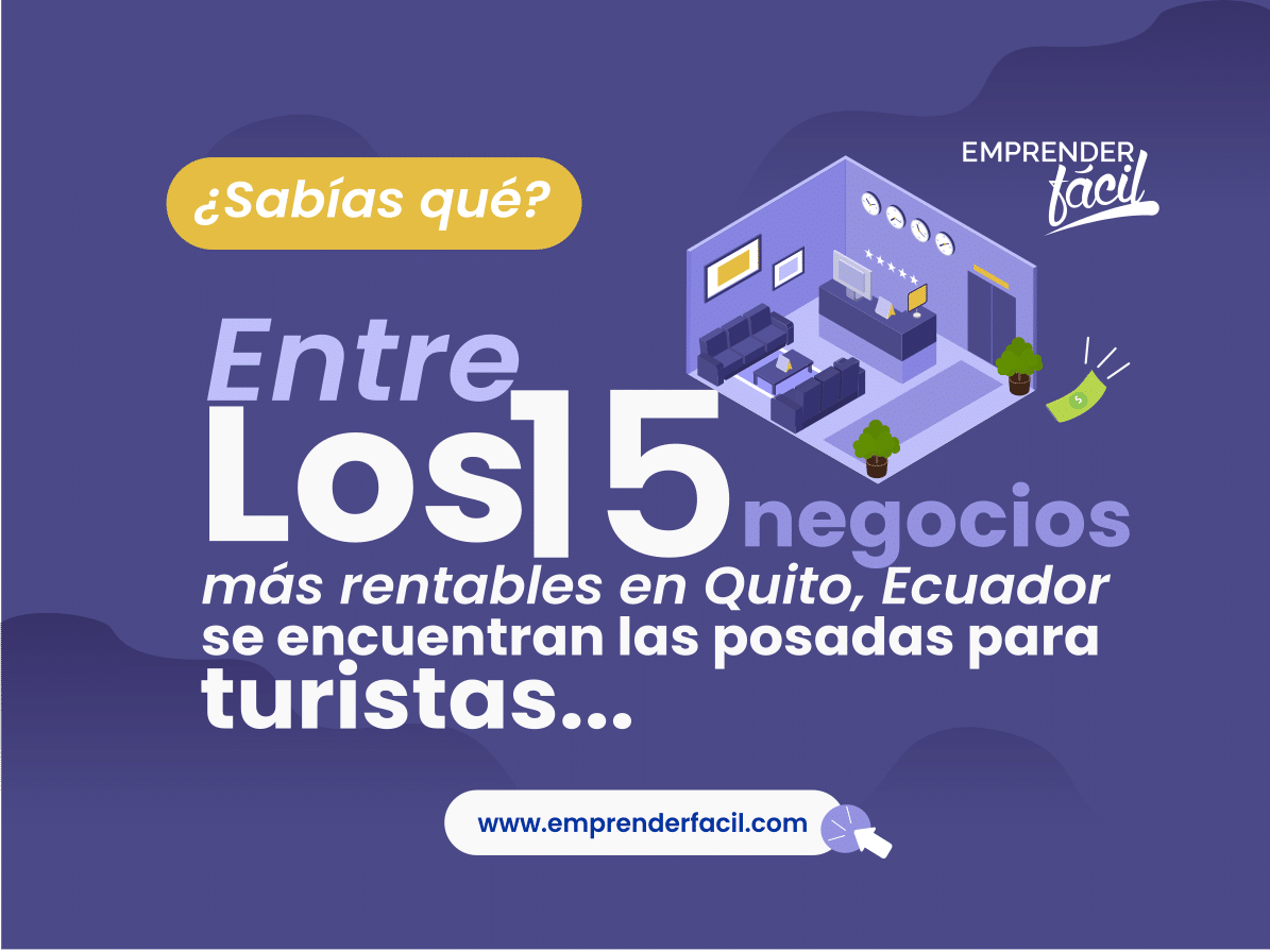 Las posadas son negocios rentables en Quito Ecuador