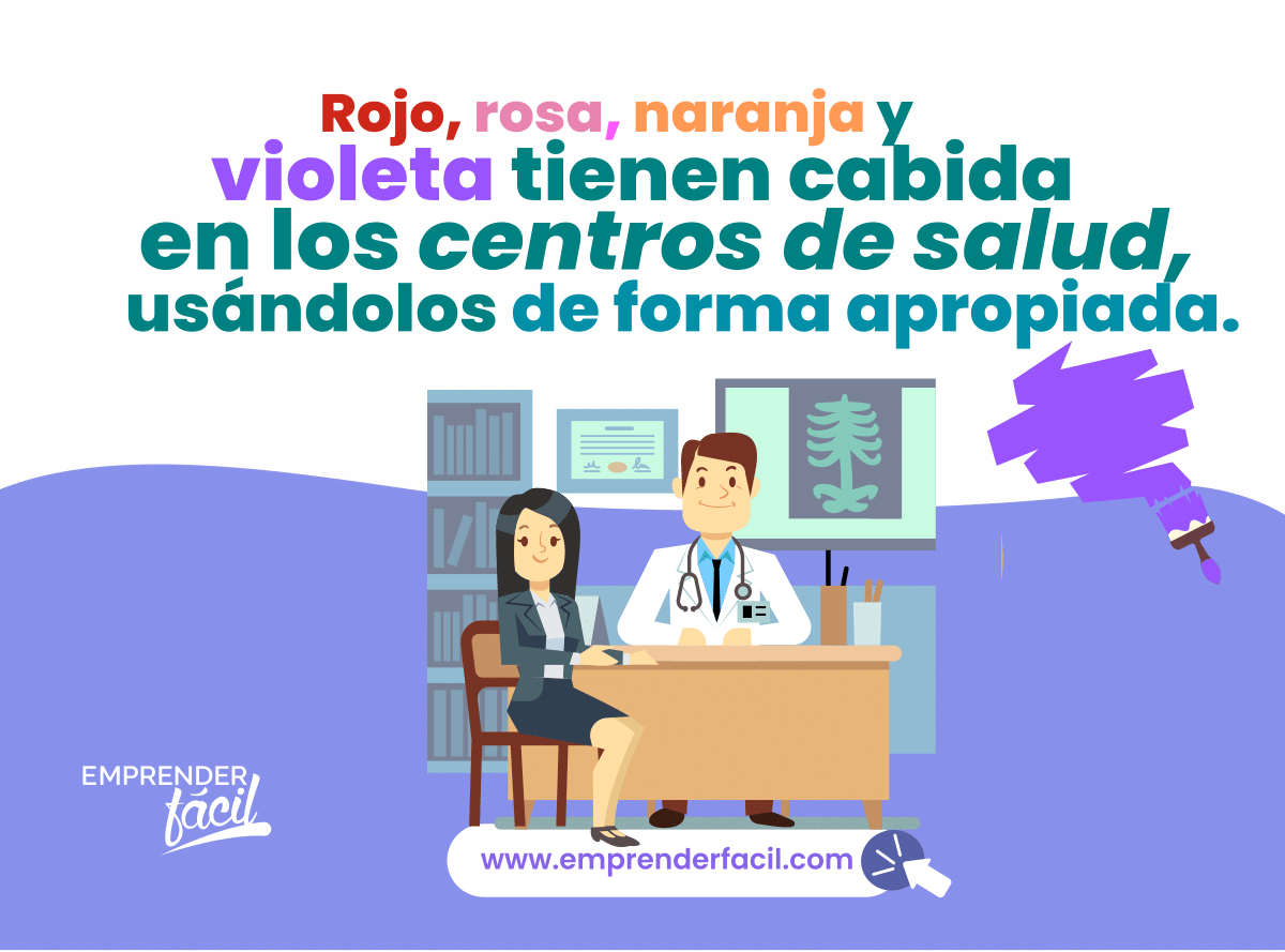 Otros colores para empresas de salud.