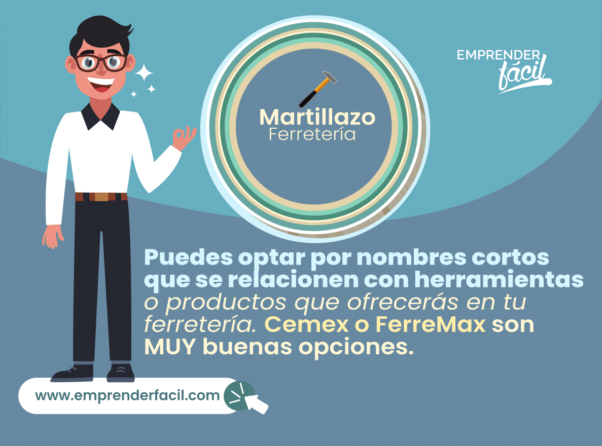 Nombres para ferreterías con una sola palabra