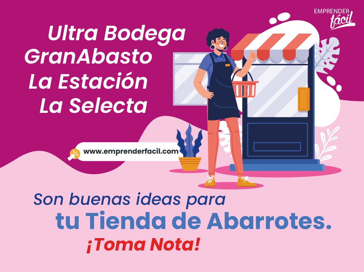 Ejemplos de Nombres para tiendas de Abarrotes