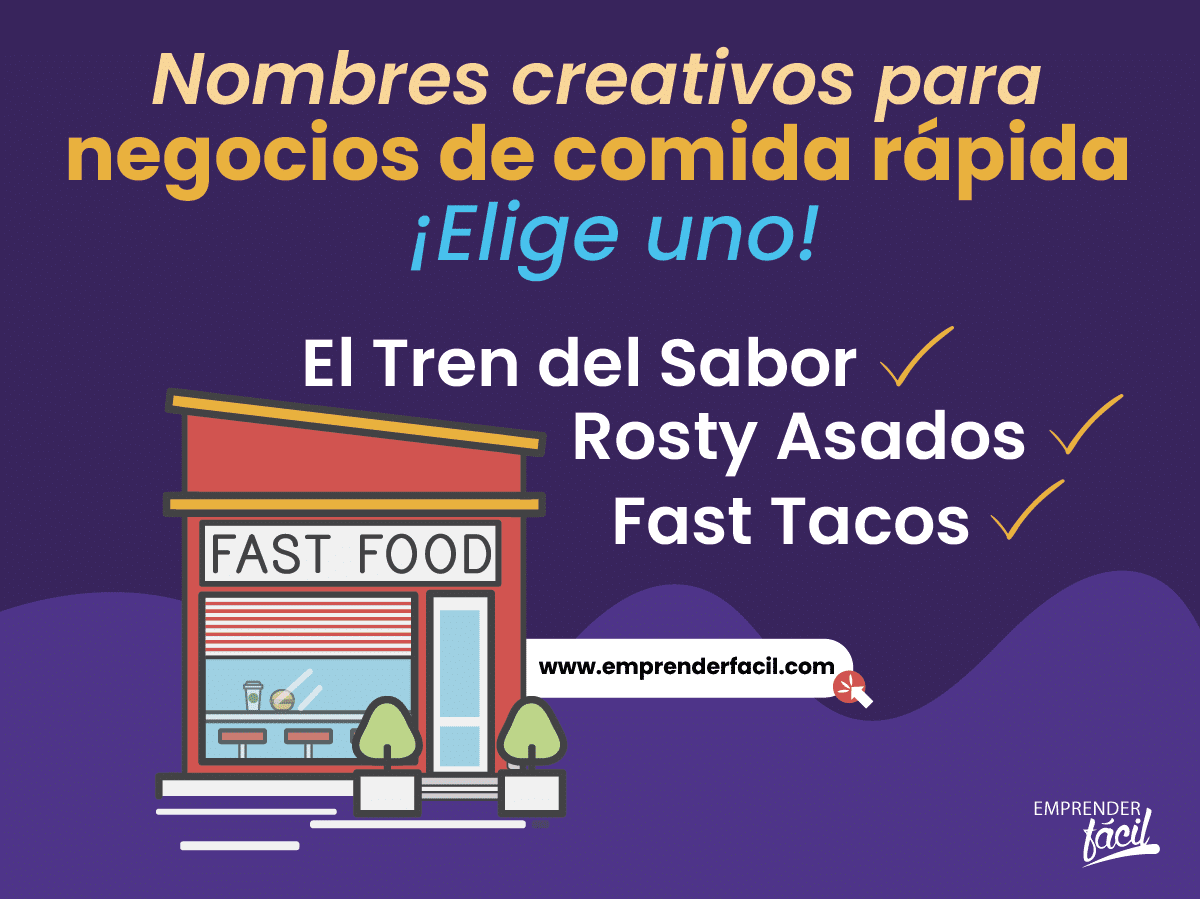 Nombres para negocios de comida rápida