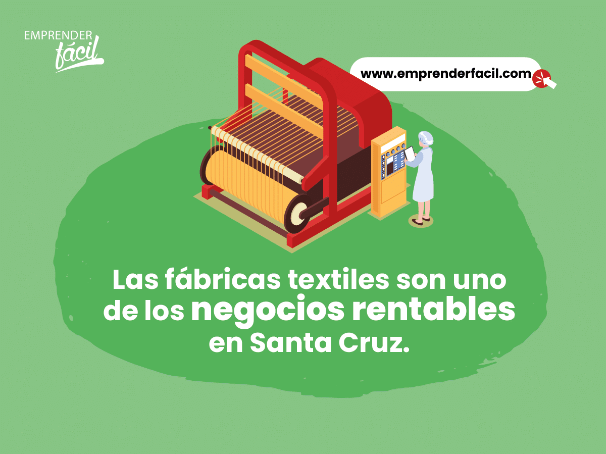 Las fábricas textiles son uno de los negocios rentables en Santa Cruz.