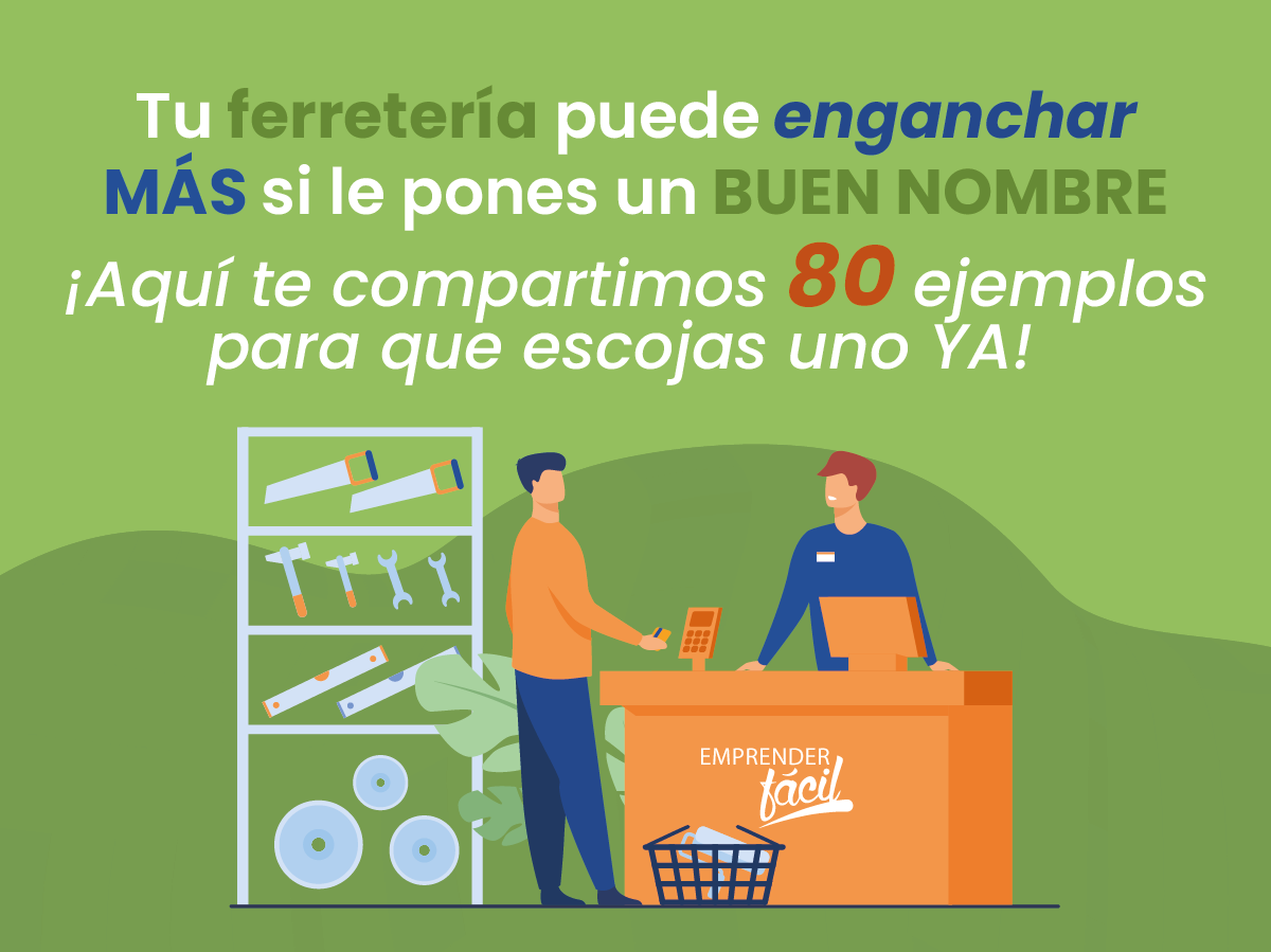 Nombres para Ferreterías creativos e impactantes