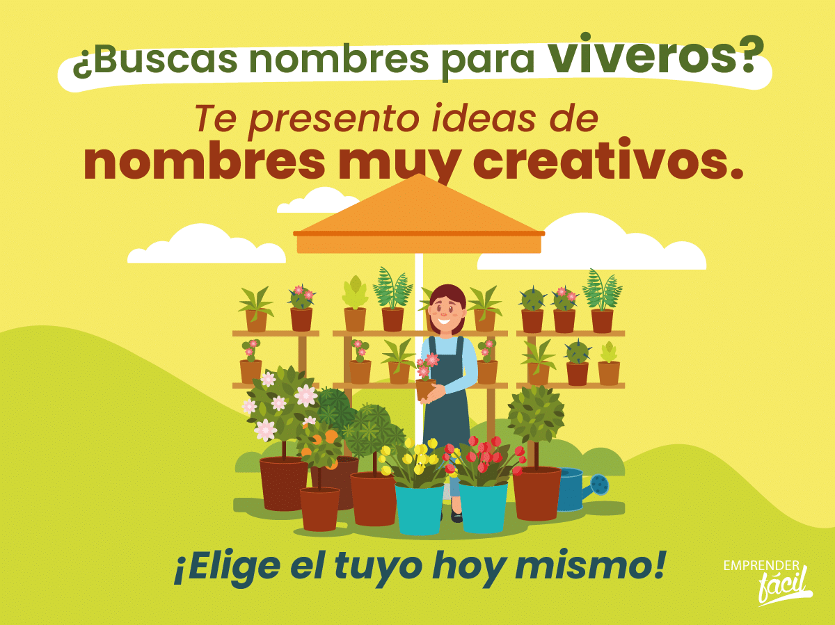 Nombres para Viveros creativos y determinantes