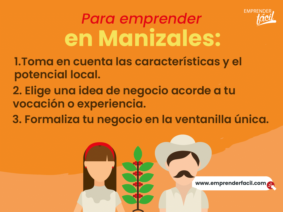 Lo que debes tener en cuenta para emprender en Manizales