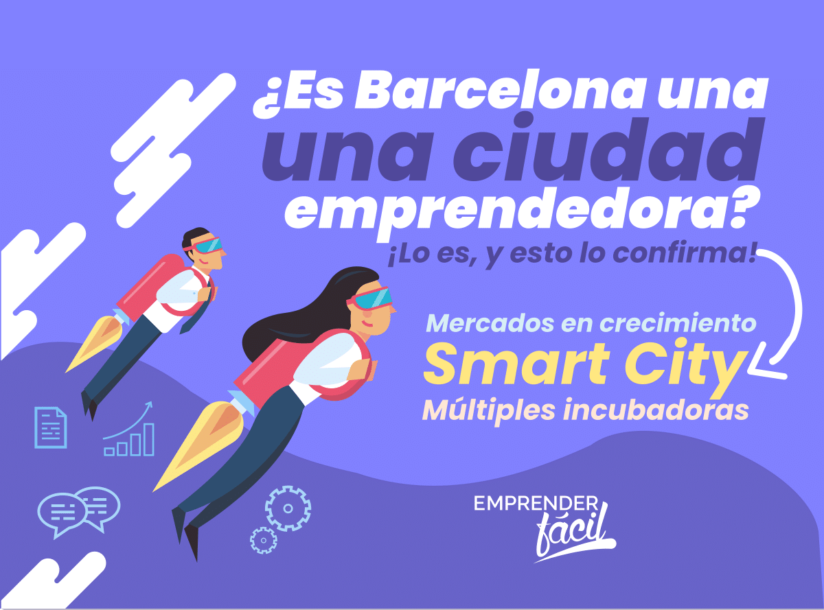 Es posible emprender negocios rentables en Barcelona, la ciudad inteligente de España