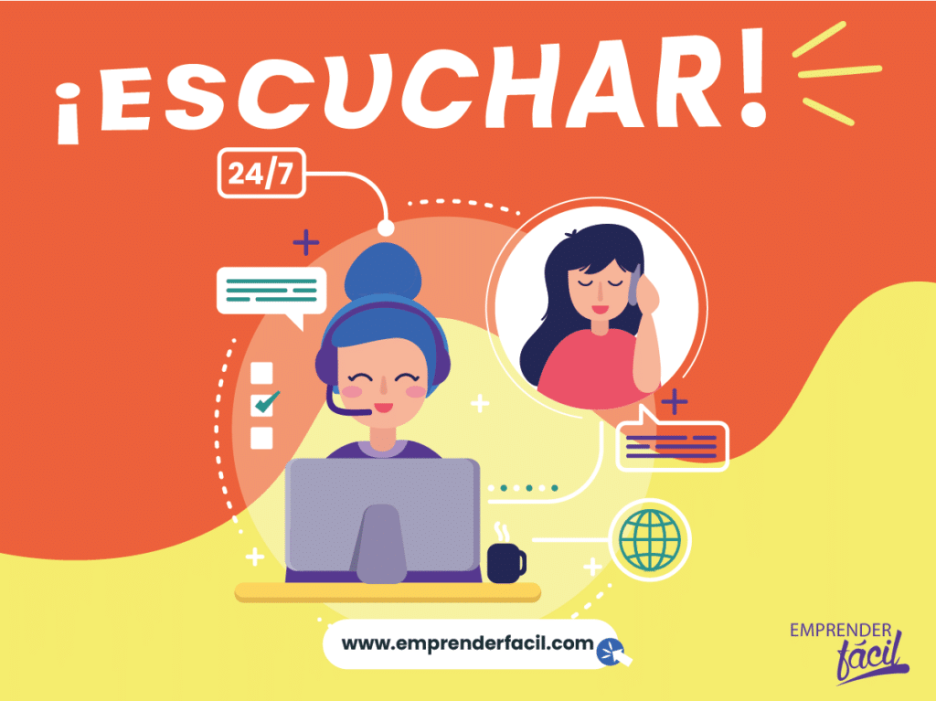 Técnicas de atención al cliente para escuchar