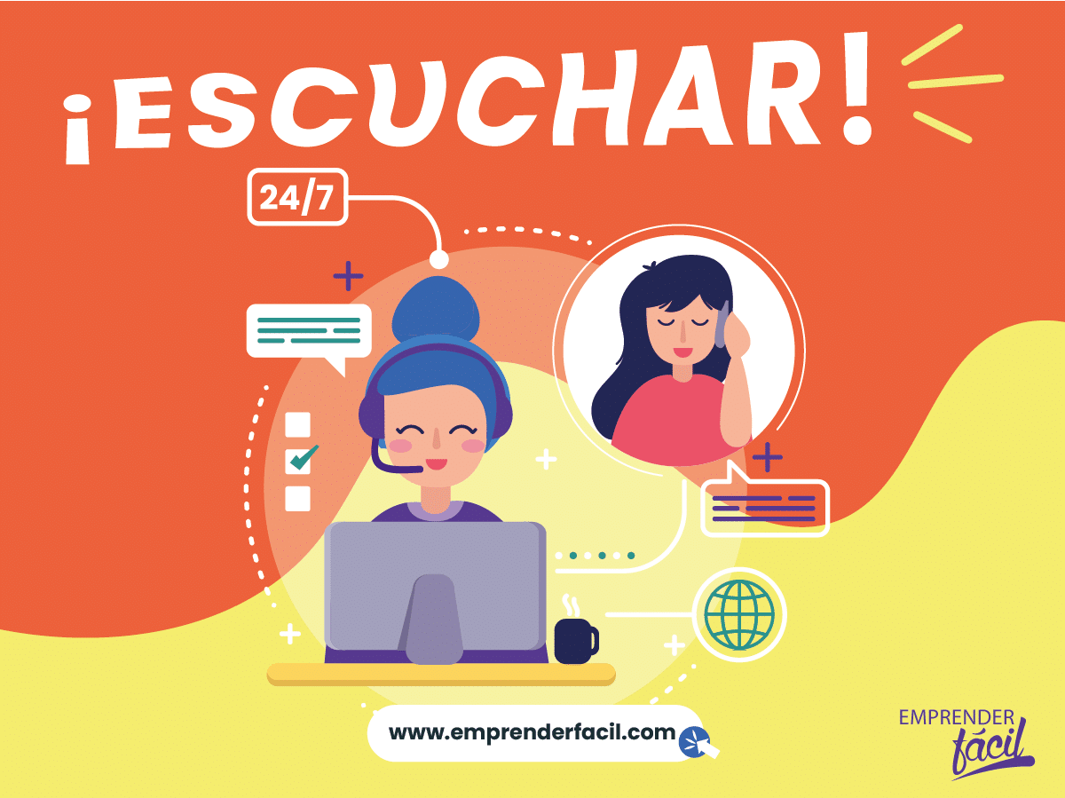 Técnicas de atención al cliente.
