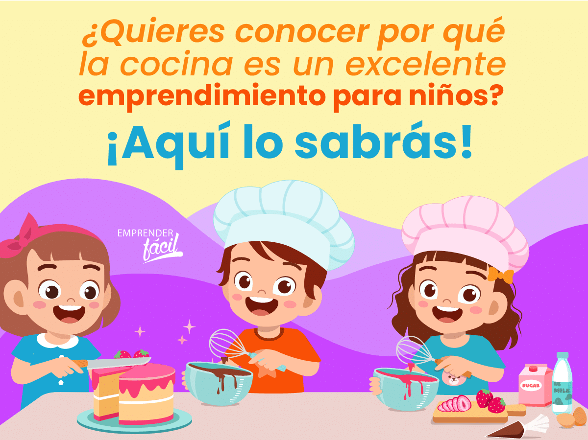 Cocina como emprendimiento para niños