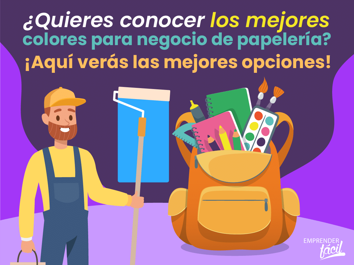 Colores para negocio de papelería ¡Atrae Clientes!