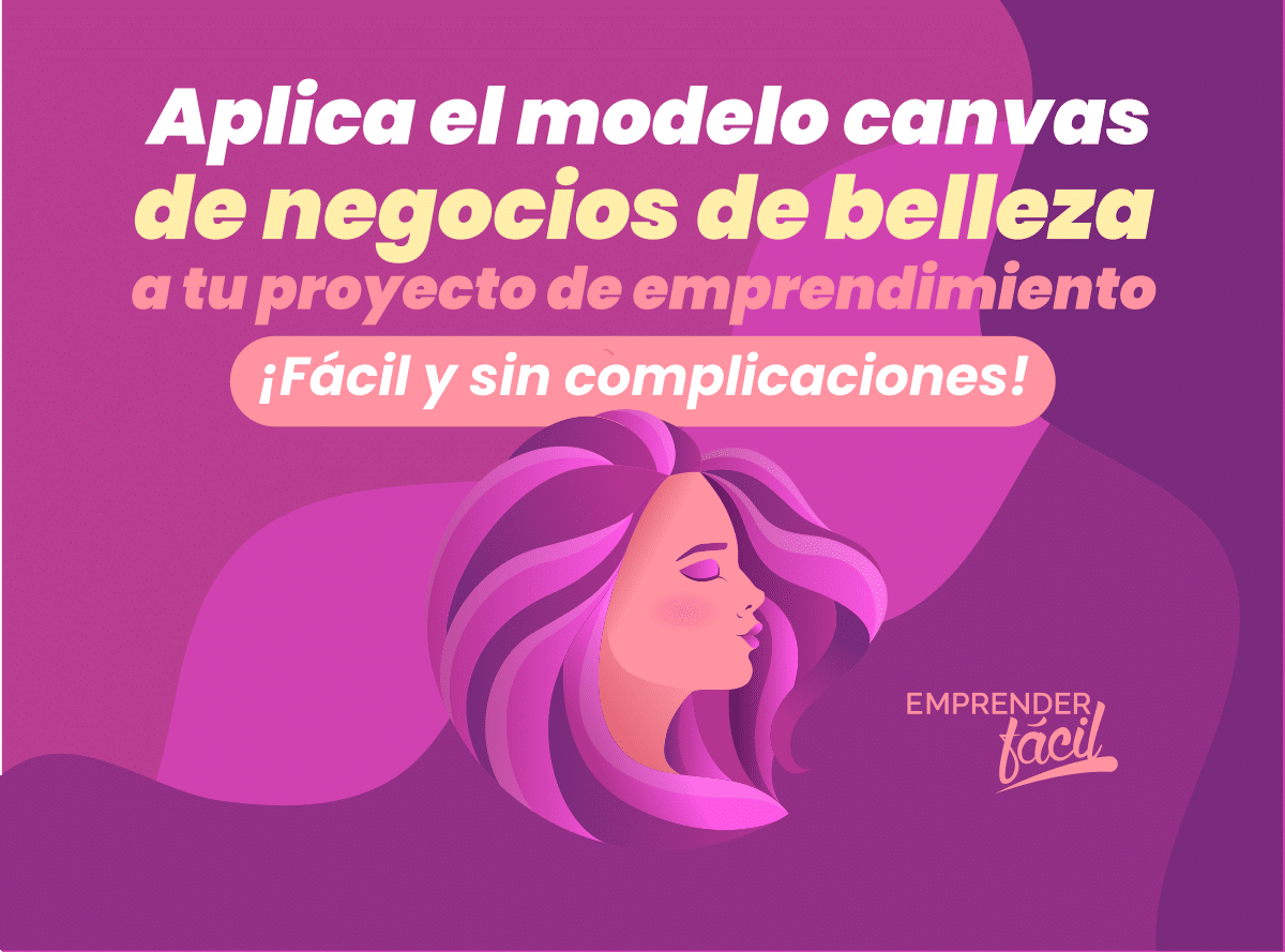 Modelo canvas de negocios de belleza