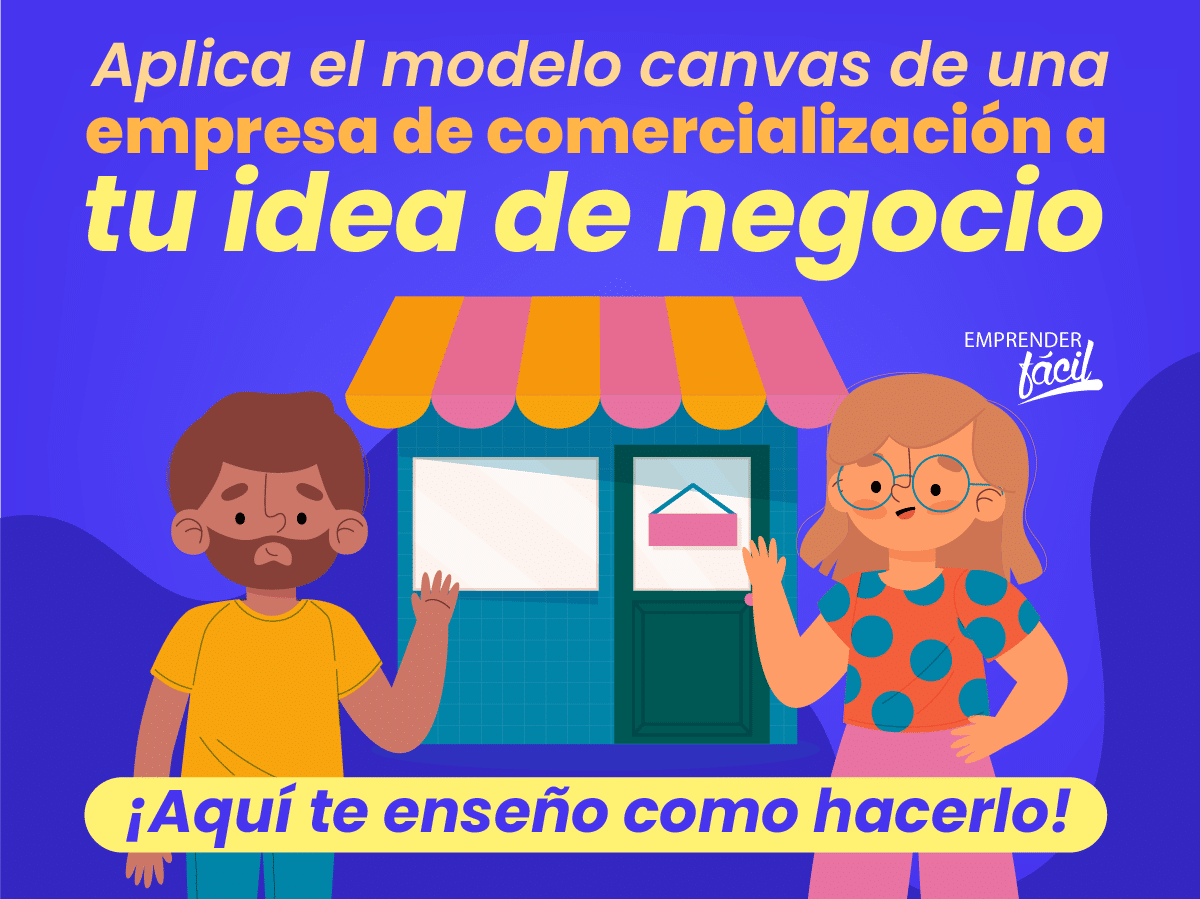 Modelo canvas de una empresa de comercialización