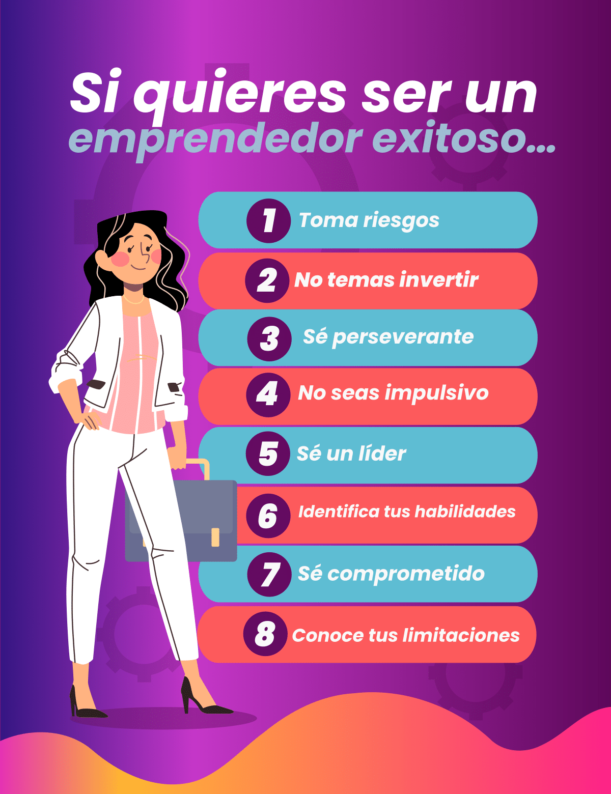 cómo no cometer los errores de personalidad de los emprendedores.
