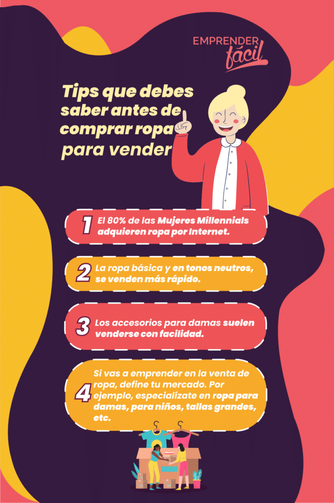 Tips que debes saber antes de comprar ropa para vender