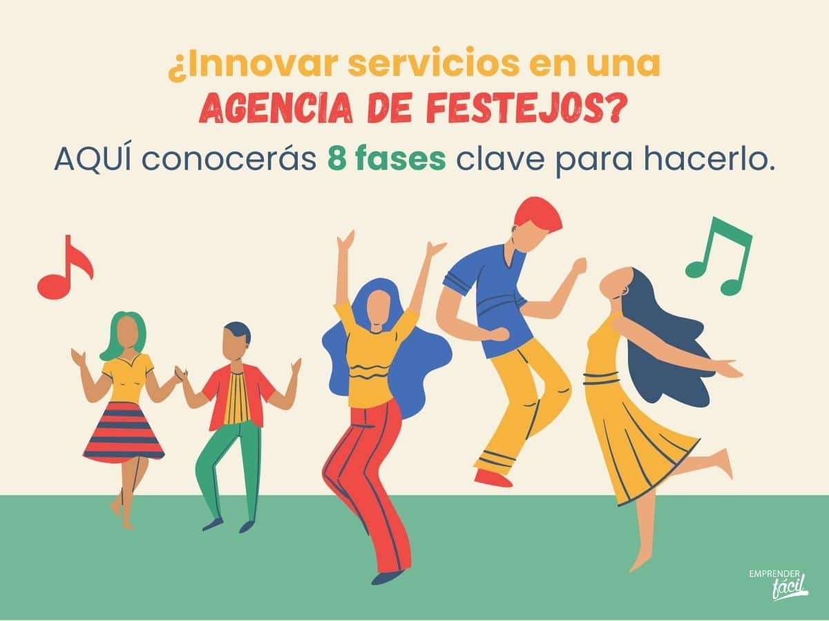 ¿Cómo innovar servicios en una agencia de festejos? 8 fases clave