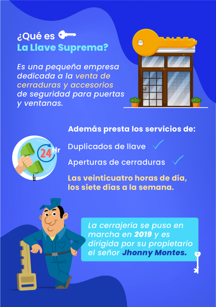 Misión visión y valores para una cerrajería