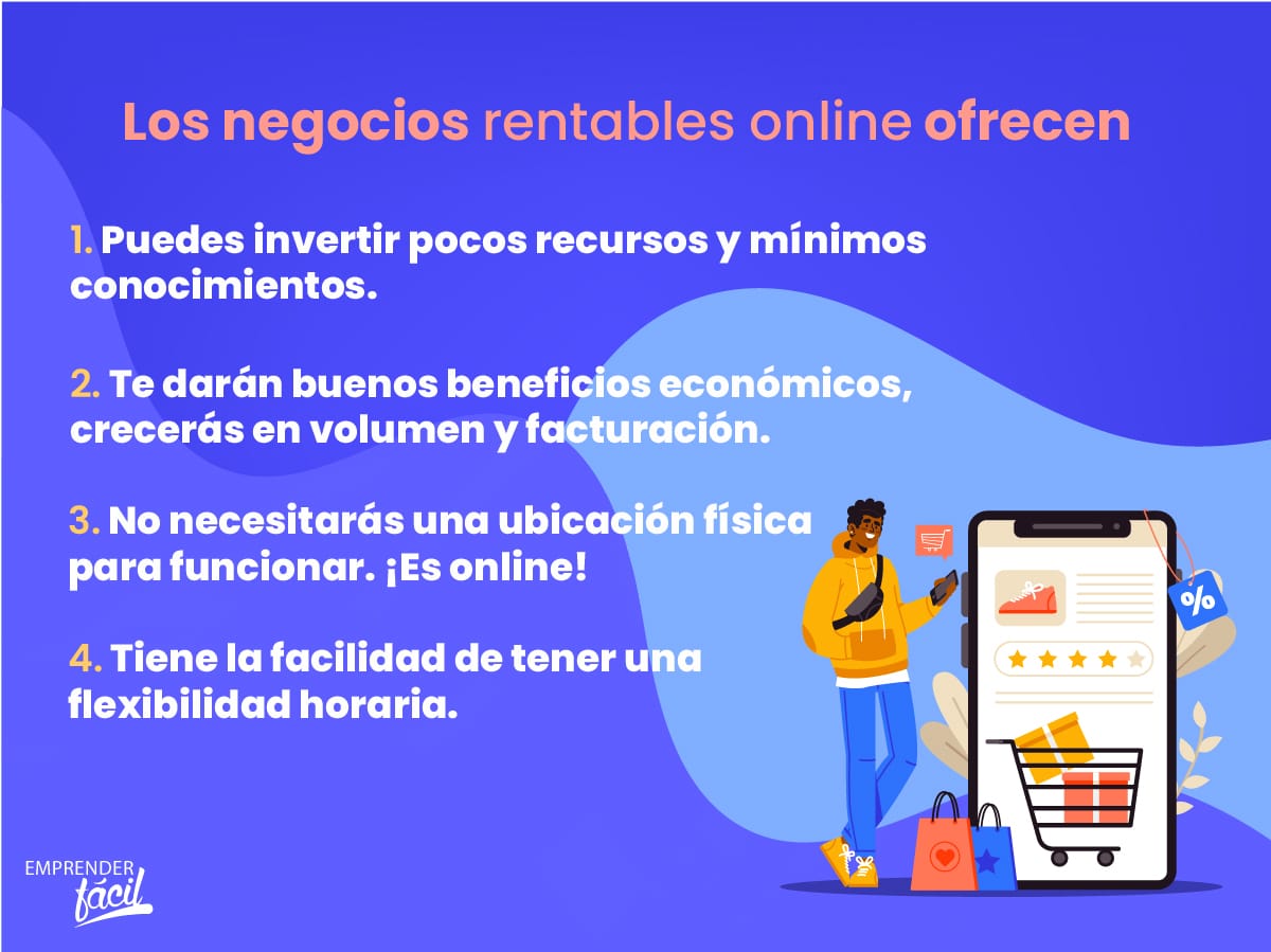 Negocios rentables online ¿Cuáles y por qué?