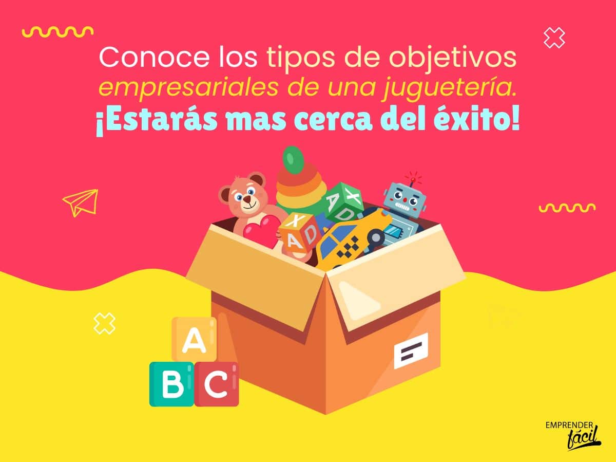 Tipos de objetivos empresariales en una juguetería