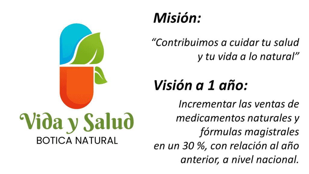 objetivos clear en una botica naturista misión visión vida & salud