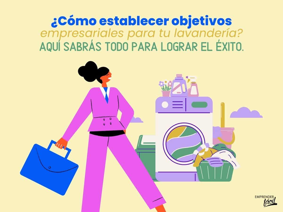 Tipos de objetivos empresariales en una lavandería