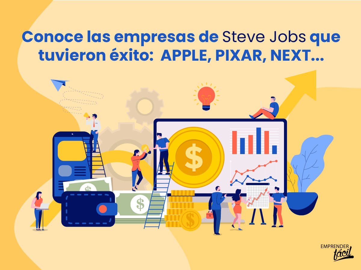 Empresas de Steve Jobs: Fundador de Apple, Next y Pixar