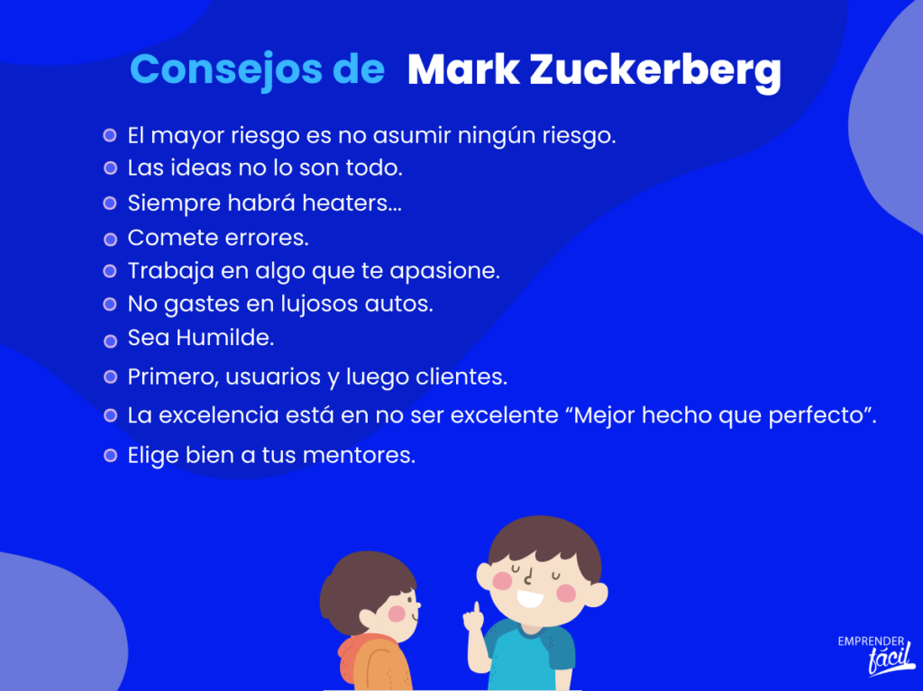 Consejos de Mark Zuckerberg