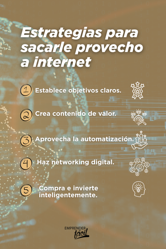 Cómo sacarle provecho al internet