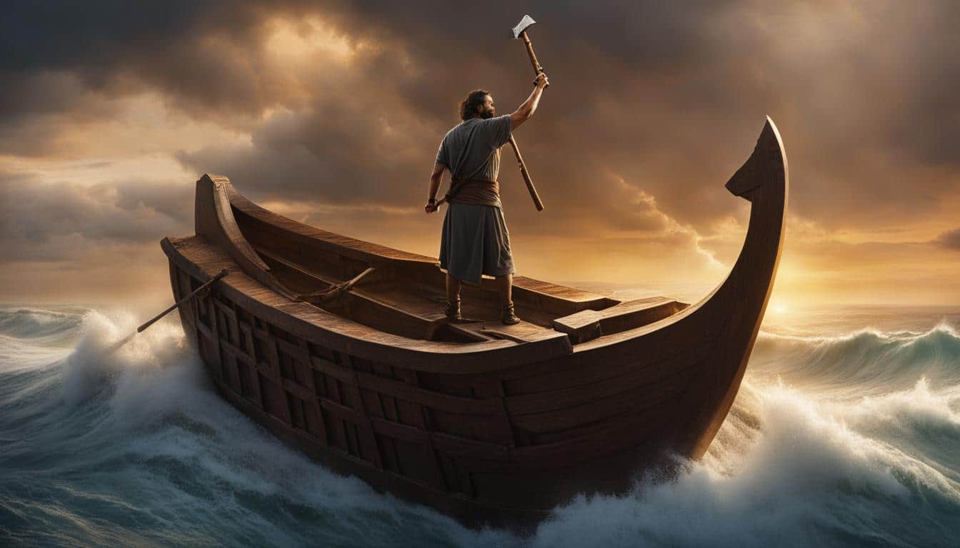 Noé, líder, hacer lo correcto, perseverancia. Emprendedores en la Biblia