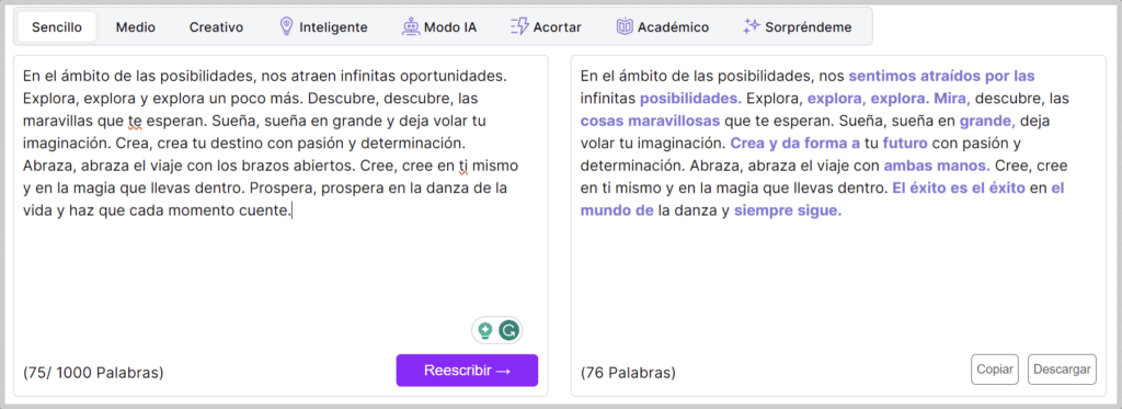 ¿Cómo puede utilizar Reescribirtextos.net para crear contenido que venda? 2