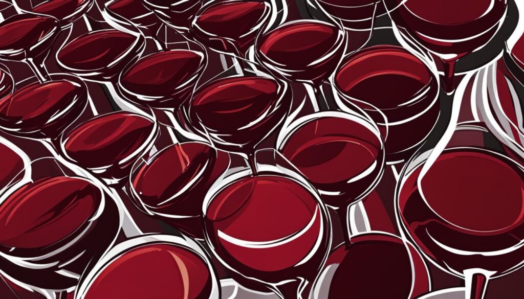 mercado del vino tinto