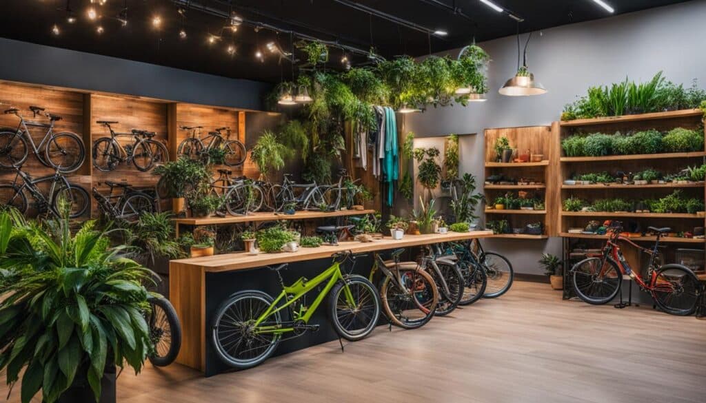 tienda de bicicletas eco friendly